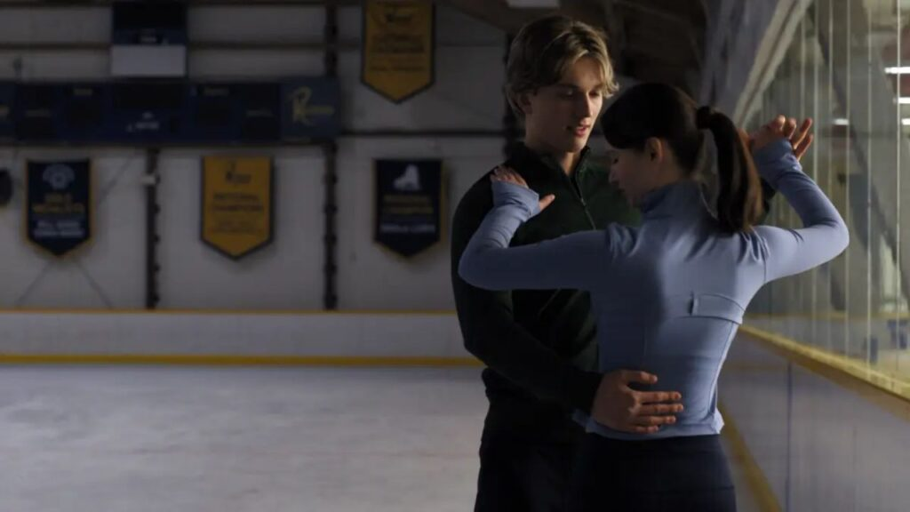 bailando sobre hielo