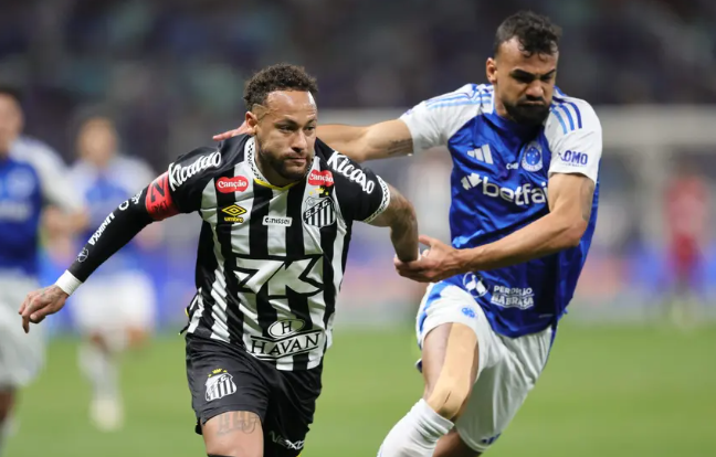 Santos: Neymar brilha e time deixa a zona de rebaixamento