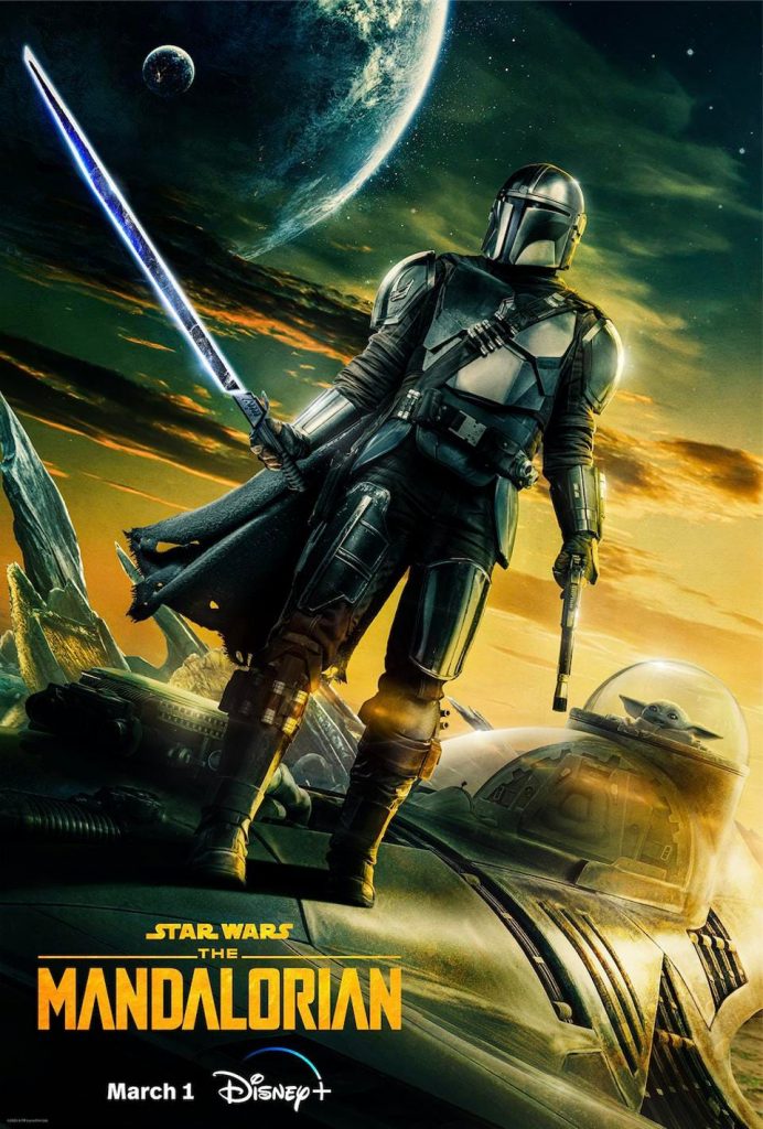 Oficial poster of The Mandalorian