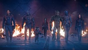 Scene of Guardians of the Galaxy