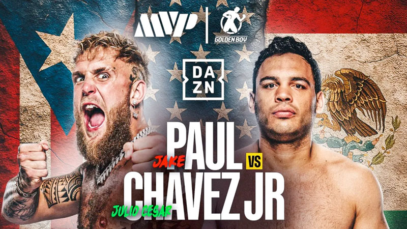 Jake Paul vs Julio César Chávez Jr